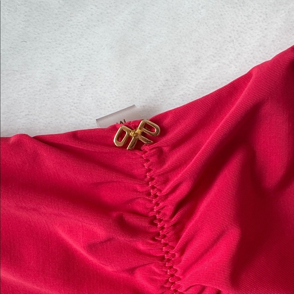 PQ SWIM Isla Bikini Set (Triangle Macrame Top and Basic Ruched Bottom) in Milos - Picture 14 of 16